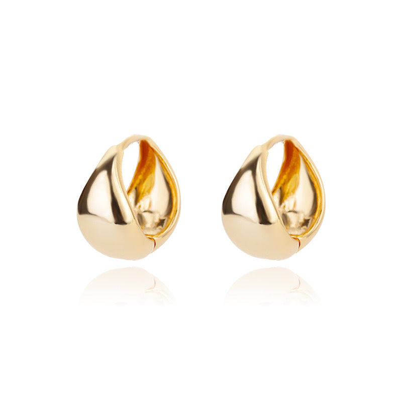 Mini Luxe Hoop Earrings – 18K Gold Plated Stainless Steel Earrings