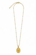 Faith Cross Necklace – 18K Gold Plated Stainless Steel Necklace