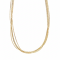 Layered Cable Chain Necklace – 18K Gold PVD Plated 316L Stainless Steel